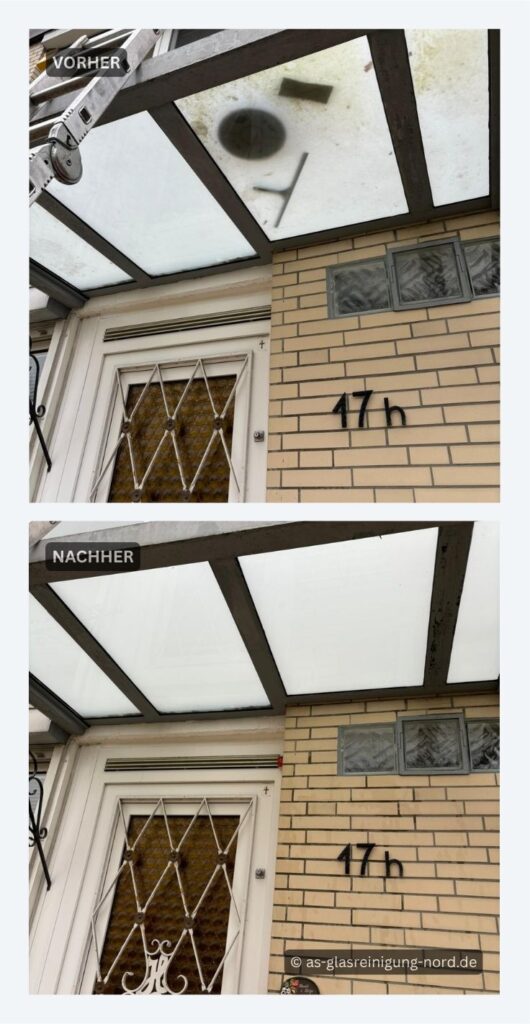 Eingangsüberdachungsreinigung in Kuddewörde