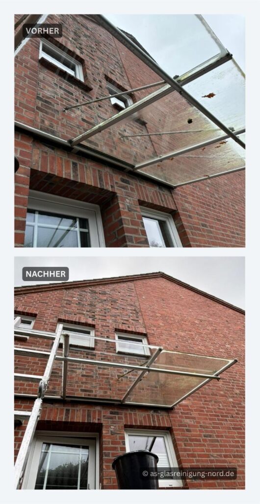 Vordachreinigung in Reinbek